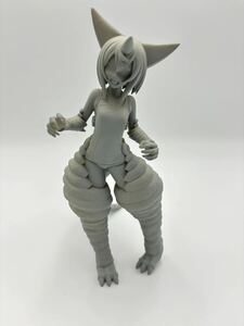 【非売品　超希少】　未着色サンプル　ウルトラ怪獣擬人化計画　ゴモラちゃん 