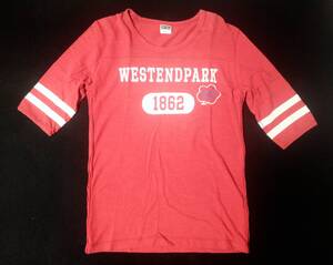 SHIPS 5分丈 S Tシャツ WESTEND PARK 1862 カットソー シップス