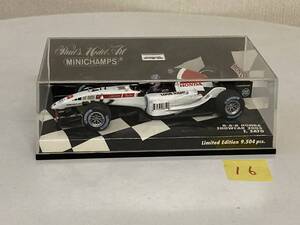 送料無料　ミニチャンプス　1/43 MINICHAMPS BARホンダ B.A.R Honda Showcar 2005 T.Sato ホンダ ショーカー 佐藤琢磨 