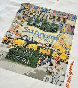 【新品】Supreme シュプリーム【Manhattan Tee】2022年春夏 22SS マンハッタン Tシャツサイズ：Mホワイト