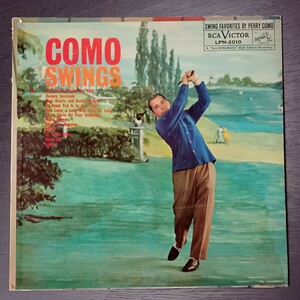 ◇EX~EX-◇in US.Original◇深溝◇MONO◇ PERRY COMO ◇RCA VICTOR RECORDS LPM-2010◇ COMO SWING ◇