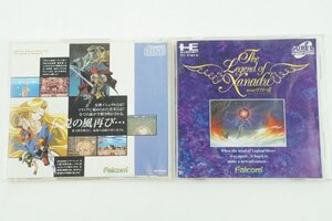 【動作品】風の伝説 ザナドゥ 2 PCエンジン スーパー CD ROM ROM 日本ファルコム NEC 中古