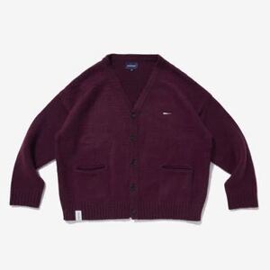 [1スタ] 定価26,400円 新品未使用 Size 3 DESCENDANT NURSE KNIT CARDIGAN ディセンダント ニット メンズ 212MADS-KNM02