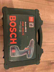 ★送料無料★ 【動作済み】 BOSCH ボッシュ PSR 1440/B 電動ドライバー コードレスドライバー DIY 日曜大工 建築 トルク 電動工具 工具