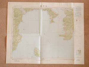 地勢図　1/20万　横須賀　昭和34年