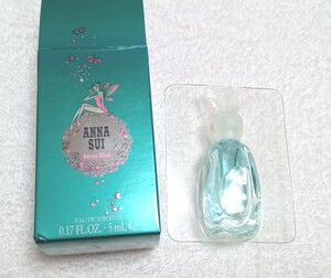 ANNASUI シークレットウィッシュ オードトワレ オーデトワレ 香水 コロン 5ml ほぼ未使用 開封済 備品 箱付き アナスイ