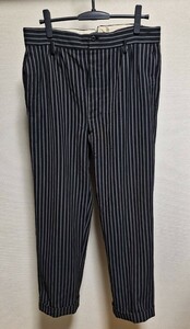 30s 40s ストライプワークパンツ フレンチビンテージ ユーロヴィンテージ French stripe work pants