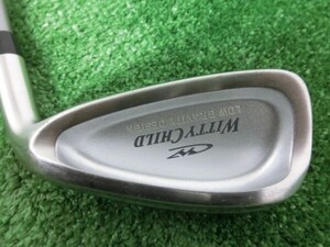 ♪Golf Planner ゴルフプランナー WITTY CHILD 7番 アイアン 単品 純正カーボンシャフト FLEX-? 中古品 子供用 H1161♪