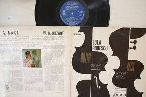 LP/GF Lola Bobescu Mozart / Bach - Concert Nr.5 ECE0143 ELECTRECORD Japan Vinyl /00400
