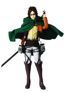 【中古】RAH リアルアクションヒーローズ 進撃の巨人 ハンジ・ゾエ 1/6スケール ABS&ATBC-PVC製 塗装済み可動フィギュア