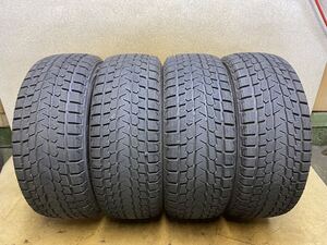 235/55R18（100Q）ヨコハマ ice GUARD G075 スタッドレス 中古4本 2022年製 バリ山 235/55/18