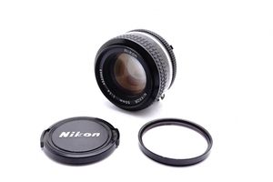 ★美品★ Nikon Ai NIKKOR 50mm F1.4 Lens ニコン レンズ キレイ 完動 ◆545