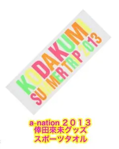 新品未使用【倖田來未】a-nation2013グッズ　スポーツタオル