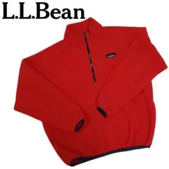 L.L.Bean　USA製？　ハーフジップ　フリース　80~90s？　レア