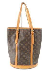 【ト長】LOUIS VUITTON ルイヴィトン M42236 モノグラム バケットGM バケツ型 トートバッグ ショルダーバッグ 肩掛け IR000IOB49