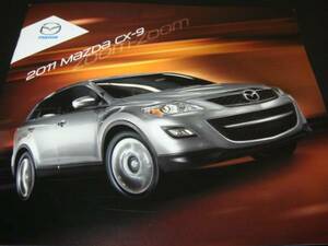 ★マツダ　カタログ　CX-9　ＵＳＡ　２０１１　即決！