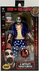 ネカ マーダーライドショー 20th キャプテンスポールディング フィギュア NECA HOUSE OF 1000 CORPSES