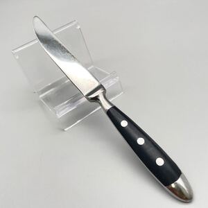 ステーキナイフ ナイフ 刃渡り 約11cm 全長 約21.3cm 洋包丁 調理器具 カトラリー シルバー ディナーナイフ テーブルナイフ ステンレス