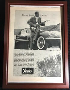 ☆ 1960年代 Fender Jaguar オリジナル広告 ☆
