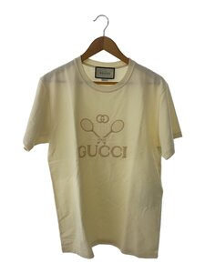 GUCCI◆Tシャツ/XS/コットン/BEG/無地/548334 XJBCR