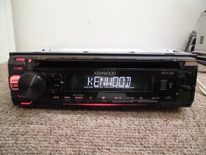 ☆　ケンウッド KENWOOD 1DIN オーディオ RDT-181 CD チューナー フロントAUX端子 MP3・WMA対応 230630　☆