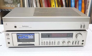 Technics M45 カセットデッキ　SE-A806 パワーアンプ　ジャンク