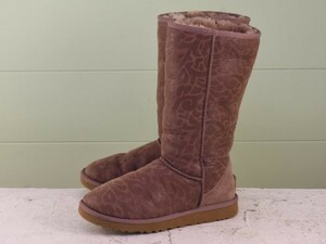 MK365◆レディース【UGG australia】ムートンブーツ 茶 ブラウン 23～23.5cmくらい