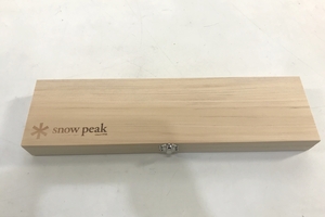 【送料無料】大阪)◆◆SNOW PEAK スノーピーク マナイタセット No.4