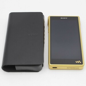 【美品】SONY WALKMAN NW-WM1ZM2 256GB WM1シリーズ ゴールド DAP ハイレゾ対応 ソニー ウォークマン 本体