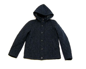 ジャーナルスタンダード レリューム × シェットランドウール フード付きのジャケット ブルゾン JOURNAL STANDARD relume SHETLAND WOOL