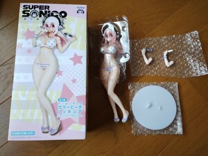 ☆SUPER SONICO☆すーぱーそに子☆サマービーチフィギュア☆ブルーベリーマカロンver.☆全1種☆