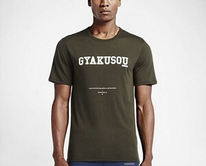 15AW NIKE GYAKUSOU Dri-Blend ギャクソウ グラフィック Tシャツ [GS12]