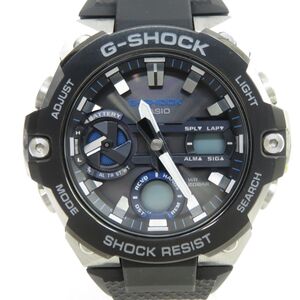 160s CASIO カシオ G-SHOCK GST-B400FP-1A2JR G-STEEL Gスチール ファイヤーパッケージシリーズ タフソーラー 腕時計 ※中古