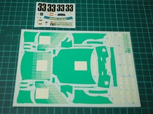 ☆A9587☆ジャンク・未使用★タミヤ 1/24 ファルケン スカイライン GT-R Gr.N（24117） 付属 デカール A・B のみ 部品取り