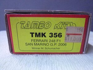 タメオ　1/43　TMK356　フェラーリ248F1　サンマリノGP　2006　委託品