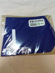 【送料無料】　出走馬　ミニゼッケン　デアリングタクト　ヴィクトリアマイル　2022　JRA 競馬　競走馬 ゼッケン