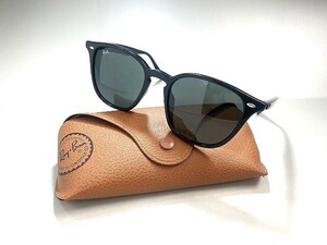 1円～ 売り切り 中古 Ray-Ban レイバン サングラス RB4258-F 601/71 ウェリントン カラーレンズ ブラックフレーム アイウェア