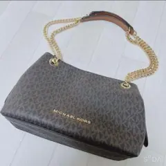 MICHAEL KORS ブラウン ショルダーバッグ