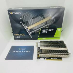 Palit GeForce GTX 1650 KalmX グラフィックスカード 4GB GDDR5 パッシブ 2X DP/HDMI NE5165001BG1-1170H