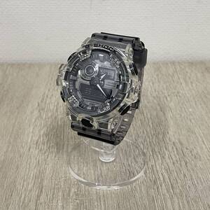 【CASIO】カシオ★クォーツ腕時計 G-SHOCK Gショック スケルトン アナデジ GA-700SKC-1AJF 08