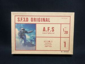 NITTO 1/20 S.F.3.D ORIGINL Series1 A.F.S Armored Fighting Suit SirialNo005639