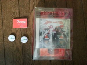 [USED]「Machine Ultra Box(VHS＋CD」＋HAKUEIのパラパラマンガ＋Machineの缶バッジ２個セット■PENICILLIN HAKUEI・media youth Kiyoshi・