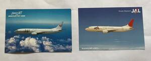 JAL B737-400 Flower JET ポストカード