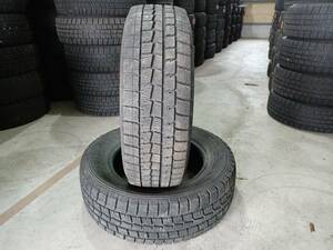 195/65R15 ダンロップ ウィンターマックス WM02 9.5山 2本 No.194