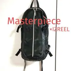 【Masterpiece×IZREEL】迷彩バックパック ナイロン×レザー