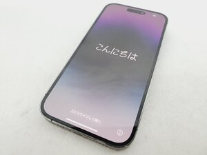 【中古品】海外版 SIMフリー スマートフォン Apple iPhone14 Pro 128GB MQ0E3LL/A ディープパープル ※FCC/CEあり 11738822 1222