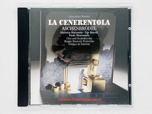 即決CD 独盤 ROSSINI LA CENERENTOLA / QUERSCHNITT / SIMIONATO / BENELLI / MAGGIO / MUSICALE DE FABRITIIS Germany 443 962-2 Y40