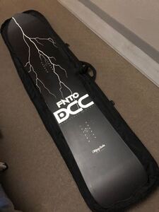 FNTC DCC 152 22-23 美品　ソフトケース付　パウダー　グラトリ　カービング　スノーボード burton 