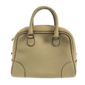 ロエベ LOEWE ハンドバッグ 301.30.L01 アマソナ75スモール レザー カーキ バッグ