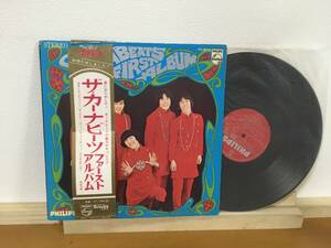 ザ・カーナビーツ 帯付LP 赤ラベル見本盤 ファースト・アルバム FS-8013 the carnabeats first album promo